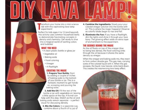 Explore Density & Chemistry with a DIY Lava Lamp!